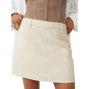 Free People NWOT size 6 linen skirt